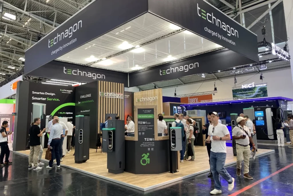 Messestand Technagon Power2Drive 2026